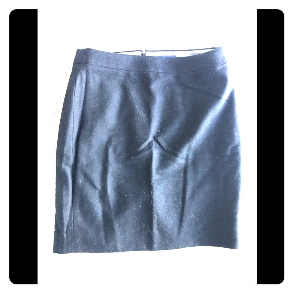 J.Crew Short Black Pencil Skirt